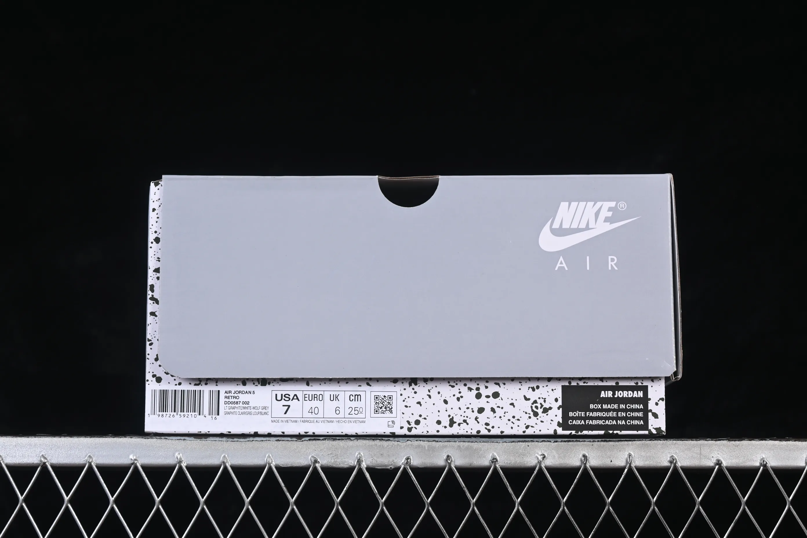 All categories Air Jordan Jordan series basketball shoes Air Jordan 5 TG version Air Jordan 5 "Wolf Grey" AJ5 Joe 5 Wolf Gray first layer basketball shoes DD0587-002